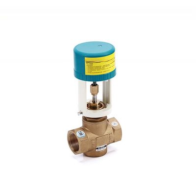 Proportional Modulating HVAC System Fan Coil Unit with 2-Way Control Motorized Valve