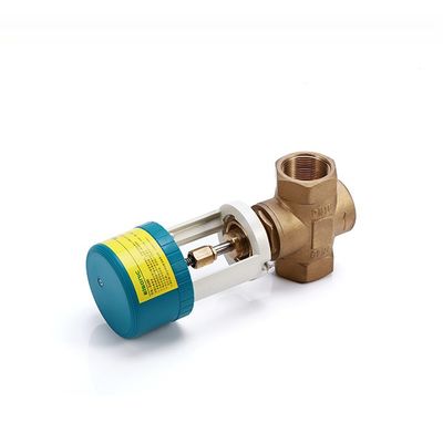 Normal Temperature 24v Linear Actuator Electric Motorized Valve for Chilled Water Control