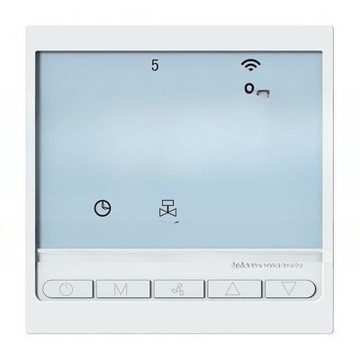 Smart Room Control Thermostat with Acrylic Touch Screen and Working Environment Range