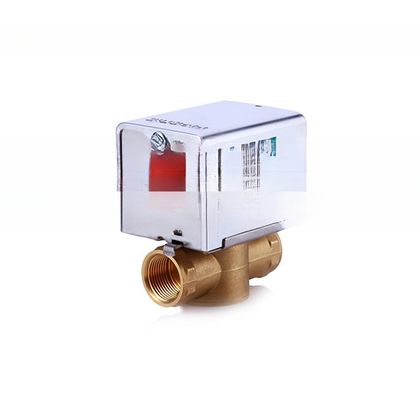 Spring Return Fan Coil Unit Motor with 3 Way Automatic Control Brass Zone Valve