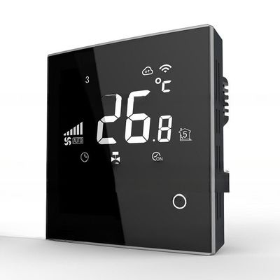 WiFi Touch Screen Thermostat for Smart Room Control in Home Office Working Environment