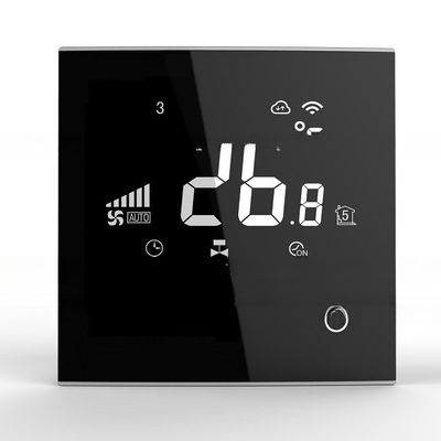 WiFi Touch Screen Thermostat for Smart Room Control in Home Office Working Environment