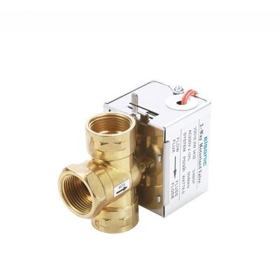 2/3 Way Spring Return Motorized Zone Valve for Water Control and Electric Actuated Gate