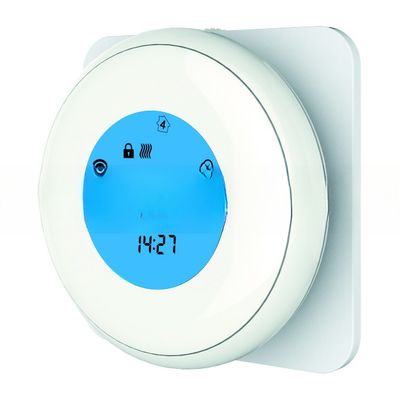 Round 0-10V Modulating Fan-coil Thermostat with Smart Touch Screen and Modbus RS485 RTU