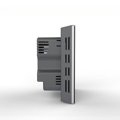 Full Touch Screen Thermostat for Programmable Heating and Cooling of Fan Coil Unit
