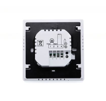 0.5C Display Accuracy White Programmable WiFi HVAC Room Thermostat for Under Floor Heating