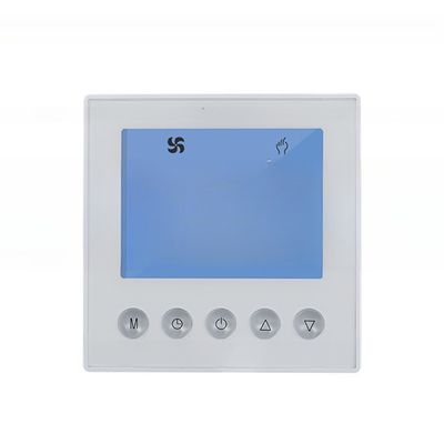 Remote Control 5 2 Days Programmable Thermostat for Central Air Conditioner LCD Screen