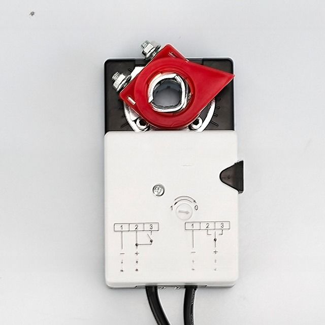 24V 4Nm Electric Damper Actuator for HVAC and Machine Systems Wide Temperature Range