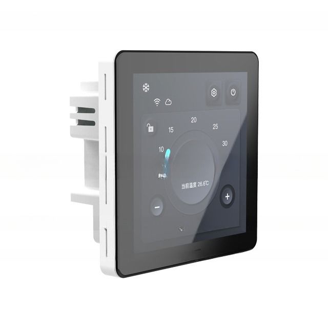 480*480 Resolution 4.0 inch Tuya WIFI Touch Screen Color Screen Central Air Conditioning Thermostat