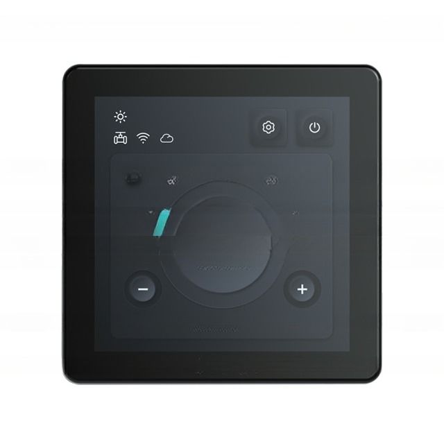 DC Brushless Fan Coil Unit Color Screen Programmable Thermostat with Touch Operation