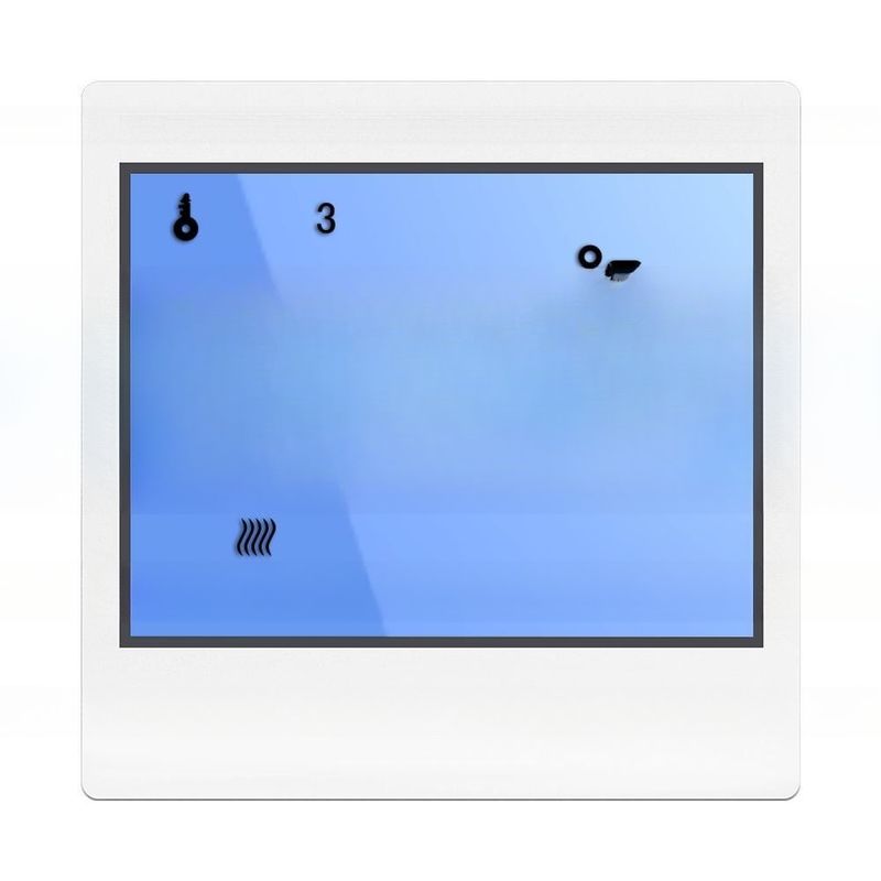 Touch Screen Thermostat for Radiator Boiler Manifold and Carton Film Under Floor Heating