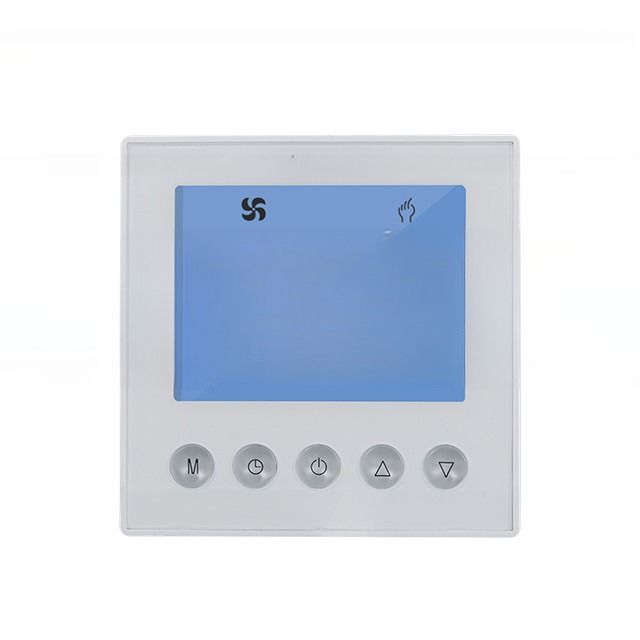 Internet Room Modbus FCU Thermostat Panel for Temperature Control Range of 5C-35C