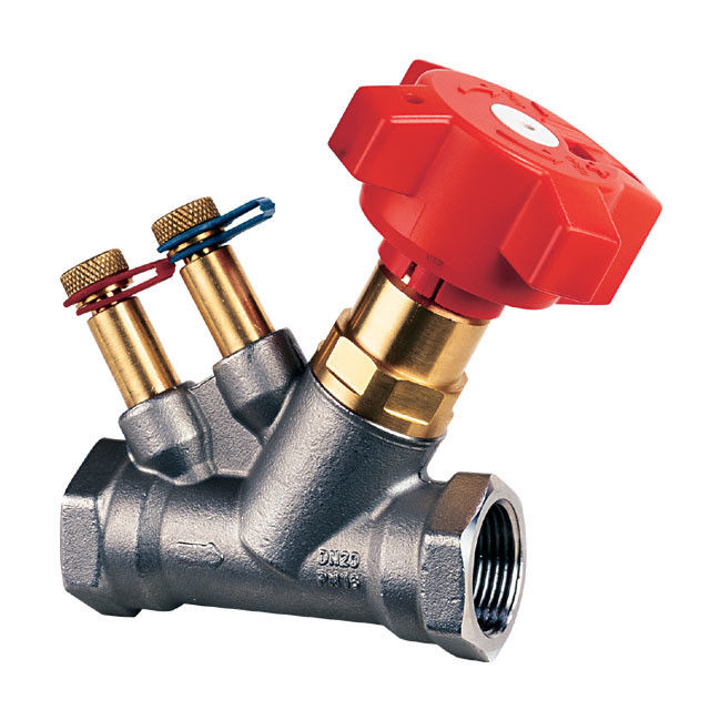 Manual ELVA Static Balancing Valve 25-50 mm Port Size Durable Construction