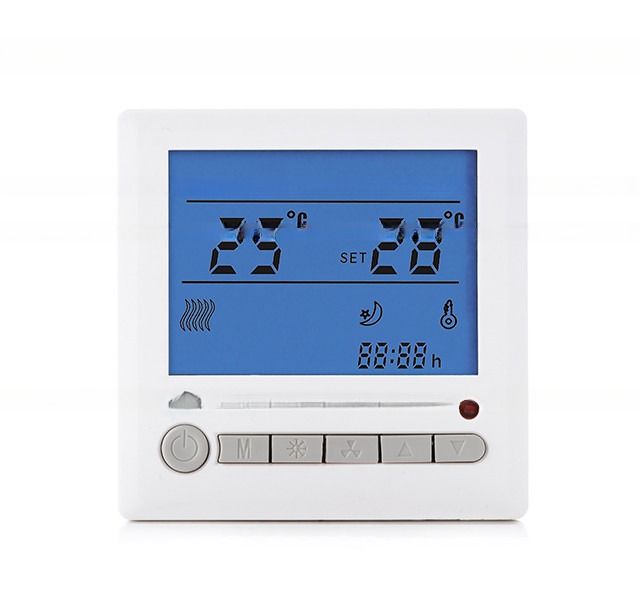 Digital Floor Heating Thermostat with External Sensor and Temperature Range of 5-35C