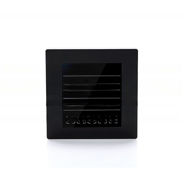 White LCD Room Warm Touch Thermostat with Digital Screen 5 1 1 Programmable KNX Compatible